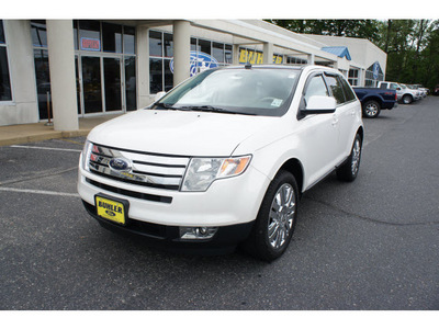 ford edge 2010 white suv limited gasoline 6 cylinders all whee drive automatic with overdrive 07724