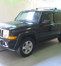 jeep commander 2007 black suv sport gasoline 6 cylinders 4 wheel drive automatic 44883