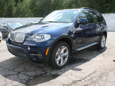 bmw x5 2012 blue xdrive35d diesel 6 cylinders all whee drive automatic 27616