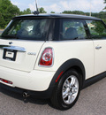 mini cooper 2011 off white hatchback gasoline 4 cylinders front wheel drive automatic 27616