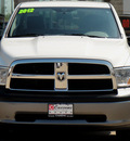 dodge ram 1500 2009 white pickup truck gasoline 8 cylinders 2 wheel drive automatic 62034