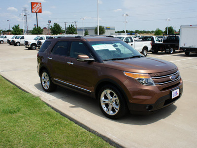 ford explorer 2011 brown suv limited gasoline 6 cylinders 2 wheel drive automatic 76108