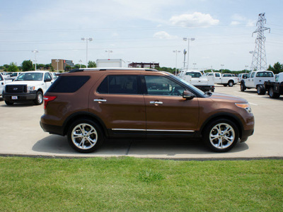 ford explorer 2011 brown suv limited gasoline 6 cylinders 2 wheel drive automatic 76108