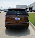 ford explorer 2011 brown suv limited gasoline 6 cylinders 2 wheel drive automatic 76108