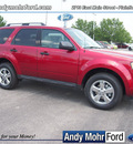 ford escape 2012 red suv xlt gasoline 4 cylinders front wheel drive 6 speed automatic 46168