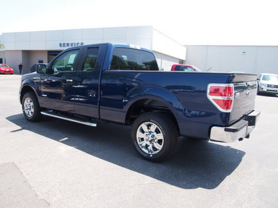 ford f 150 2012 dk  blue pickup truck gasoline 6 cylinders 2 wheel drive automatic 46168