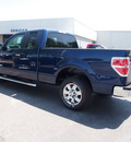 ford f 150 2012 dk  blue pickup truck gasoline 6 cylinders 2 wheel drive automatic 46168