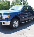 ford f 150 2012 dk  blue pickup truck gasoline 6 cylinders 2 wheel drive automatic 46168