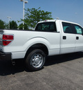 ford f 150 2012 white flex fuel 8 cylinders 2 wheel drive automatic 46168