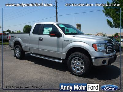 ford f 150 2012 silver flex fuel 8 cylinders 4 wheel drive automatic 46168