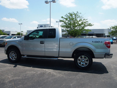 ford f 150 2012 silver flex fuel 8 cylinders 4 wheel drive automatic 46168