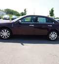 lincoln mkz 2012 maroon sedan gasoline 6 cylinders front wheel drive shiftable automatic 46168