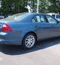ford fusion 2012 blue sedan sel gasoline 4 cylinders front wheel drive 6 speed automatic 46168