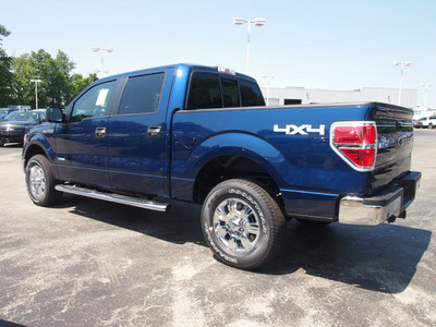ford f 150 2012 dk  blue gasoline 6 cylinders 4 wheel drive automatic 46168