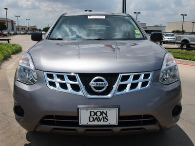 nissan rogue 2011 lt  gray gasoline 4 cylinders all whee drive automatic with overdrive 76018