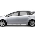 toyota prius v 2012 silver wagon hybrid 4 cylinders front wheel drive automatic 34788