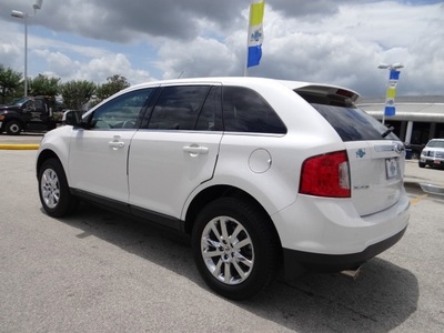 ford edge 2011 white suv limited gasoline 6 cylinders front wheel drive automatic 77388