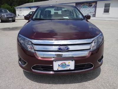 ford fusion 2011 maroon sedan sel flex fuel 6 cylinders front wheel drive automatic 77388