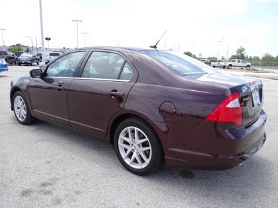 ford fusion 2011 maroon sedan sel flex fuel 6 cylinders front wheel drive automatic 77388