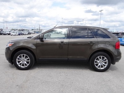 ford edge 2011 lt  brown suv limited gasoline 6 cylinders front wheel drive automatic 77388