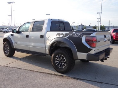 ford f 150 2012 silver svt raptor gasoline 8 cylinders 4 wheel drive 6 speed automatic 77388