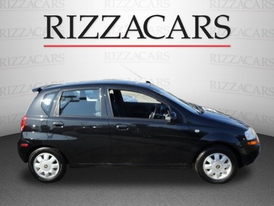 chevrolet aveo 2005 black hatchback lt gasoline 4 cylinders front wheel drive automatic with overdrive 60546