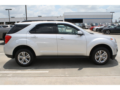 chevrolet equinox 2012 silver suv flex fuel 4 cylinders front wheel drive automatic 77090