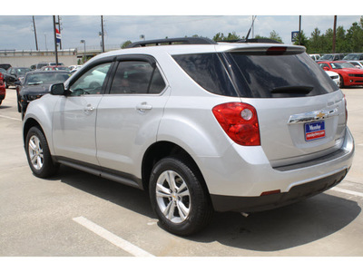 chevrolet equinox 2012 silver suv flex fuel 4 cylinders front wheel drive automatic 77090