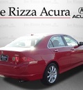 acura tsx 2007 red sedan gasoline 4 cylinders front wheel drive automatic with overdrive 60462
