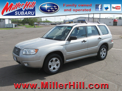 subaru forester 2006 silver suv gasoline 4 cylinders all whee drive automatic 55811