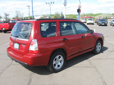 subaru forester 2007 dk  red suv 2 5 x gasoline 4 cylinders all whee drive automatic 55811