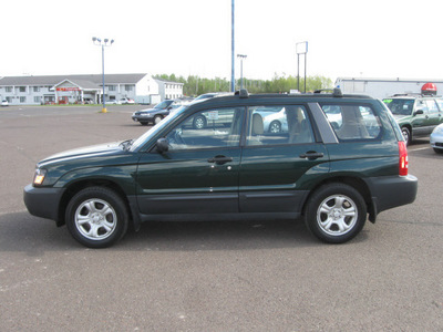 subaru forester 2005 dk  green suv 2 5 x gasoline 4 cylinders all whee drive automatic 55811