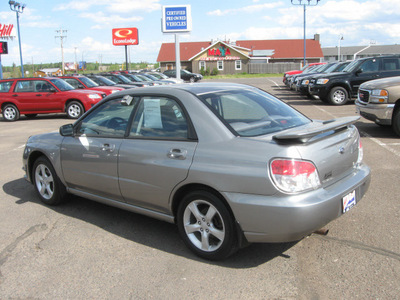 subaru impreza 2007 gray sedan 2 5i gasoline 4 cylinders all whee drive 5 speed manual 55811