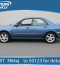 subaru impreza 2007 blue sedan 2 5i awd gasoline 4 cylinders all whee drive 5 speed manual 28805