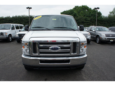 ford e series cargo 2011 white van e 250 flex fuel 8 cylinders rear wheel drive automatic with overdrive 08902