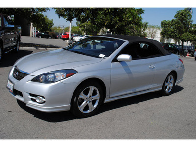 toyota camry solara 2008 silver sport v6 gasoline 6 cylinders front wheel drive automatic 91761
