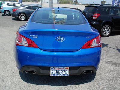 hyundai genesis coupe 2010 blue coupe 2 0t gasoline 4 cylinders rear wheel drive 6 speed manual 94010