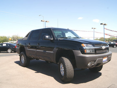 chevrolet avalanche 2003 black suv 1500 gasoline 8 cylinders 4 wheel drive automatic 80911