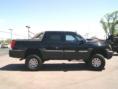 chevrolet avalanche 2003 black suv 1500 gasoline 8 cylinders 4 wheel drive automatic 80911