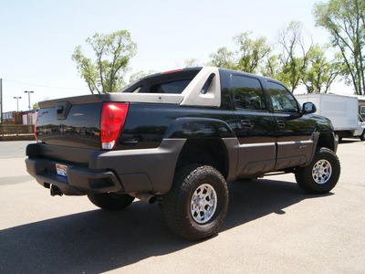 chevrolet avalanche 2003 black suv 1500 gasoline 8 cylinders 4 wheel drive automatic 80911