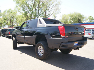 chevrolet avalanche 2003 black suv 1500 gasoline 8 cylinders 4 wheel drive automatic 80911