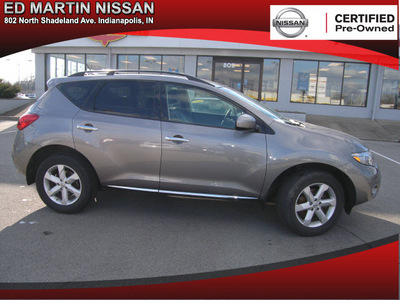 nissan murano 2009 lt  gray suv 4dr sl awd v6 a gasoline 6 cylinders all whee drive automatic 46219