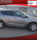 nissan murano 2009 lt  gray suv 4dr sl awd v6 a gasoline 6 cylinders all whee drive automatic 46219