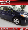 toyota prius 2012 blue hatchback three hybrid 4 cylinders front wheel drive automatic 91731