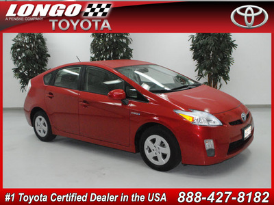 toyota prius 2010 red iii hybrid 4 cylinders front wheel drive automatic 91731
