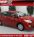 toyota prius 2010 red iii hybrid 4 cylinders front wheel drive automatic 91731