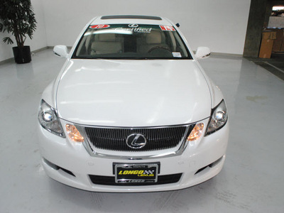 lexus gs 350 2010 white sedan gasoline 6 cylinders rear wheel drive automatic 91731