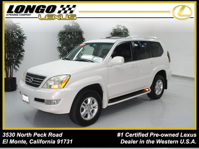 lexus gx 470 2004 white suv gasoline 8 cylinders 4 wheel drive automatic 91731