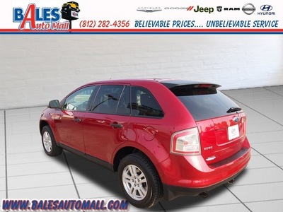 ford edge 2007 red suv se gasoline 6 cylinders front wheel drive automatic 47130