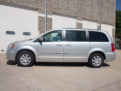chrysler town and country 2012 silver van touring flex fuel 6 cylinders front wheel drive automatic 80301
